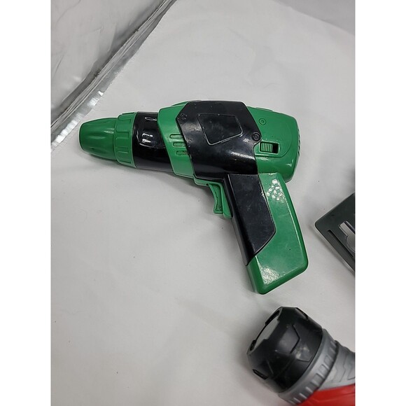 Bosch Kids Pretend Power Tools Lot of 2 Drill & Jigsaw + 2 Bonus Needs Batteries - Picture 7 of 12